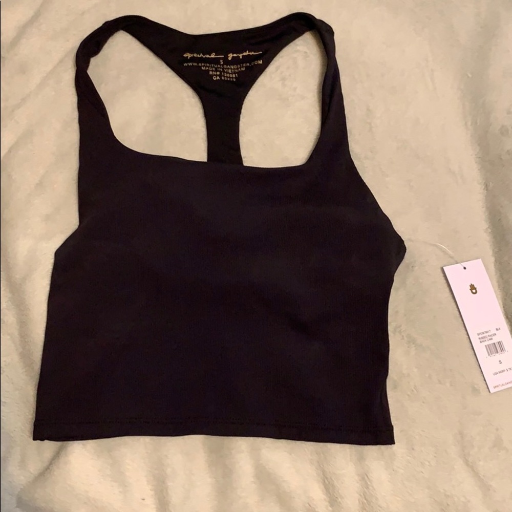 NWT Spiritual Gangster Ribber Racer Back Cami